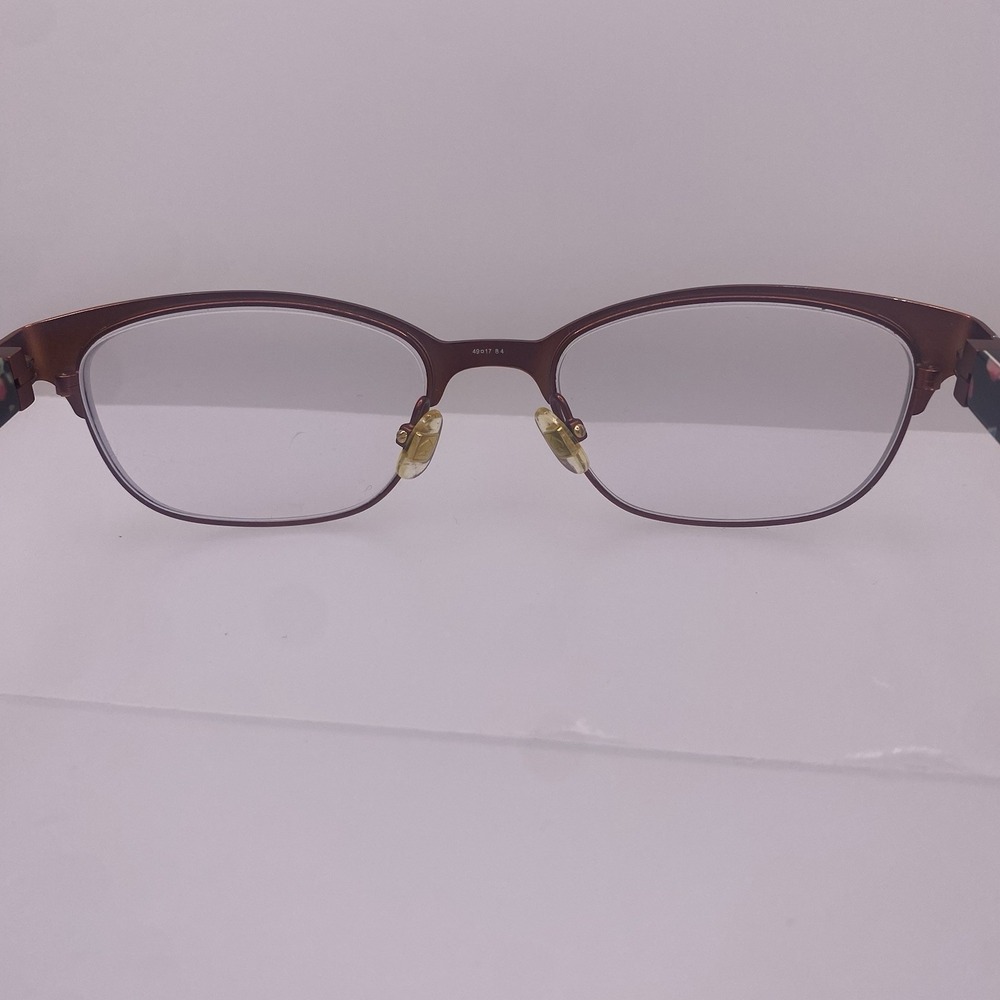 Kate Spade Eyeglasses Women FRAME ONLY Diandra 49-17-140 Burgundy Havana 752 - Picture 11 of 16